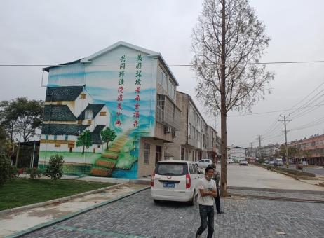 来宾墙绘的制作流程