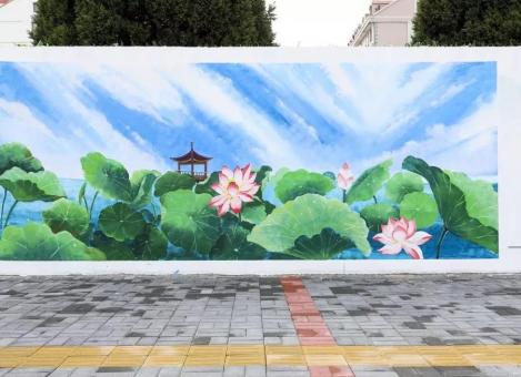 来宾墙绘施工材料制作工艺说明