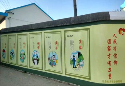 来宾文化墙施工攻略